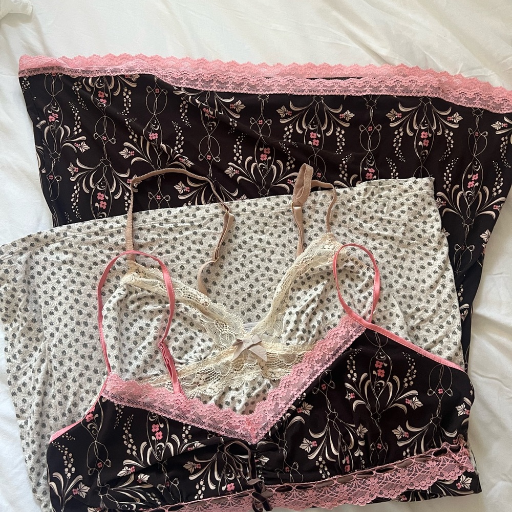 2 piece slip dresses